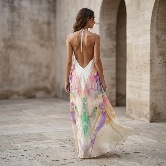 Growing Light — Halter Dress